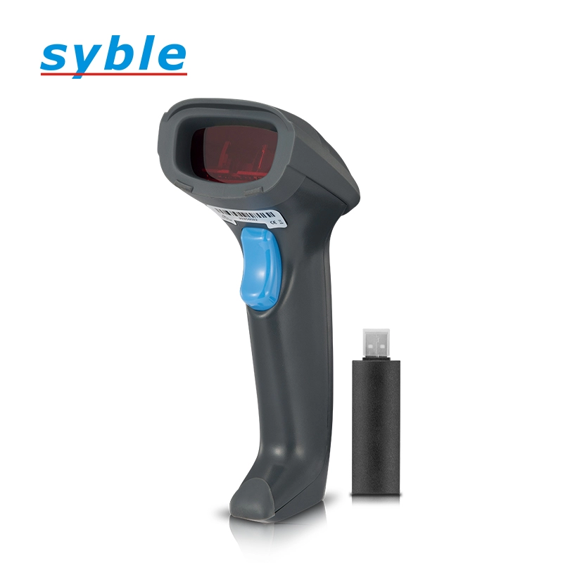 Çin'de Syble xb-5055r 1D lazer kablosuz barkod tarayıcı