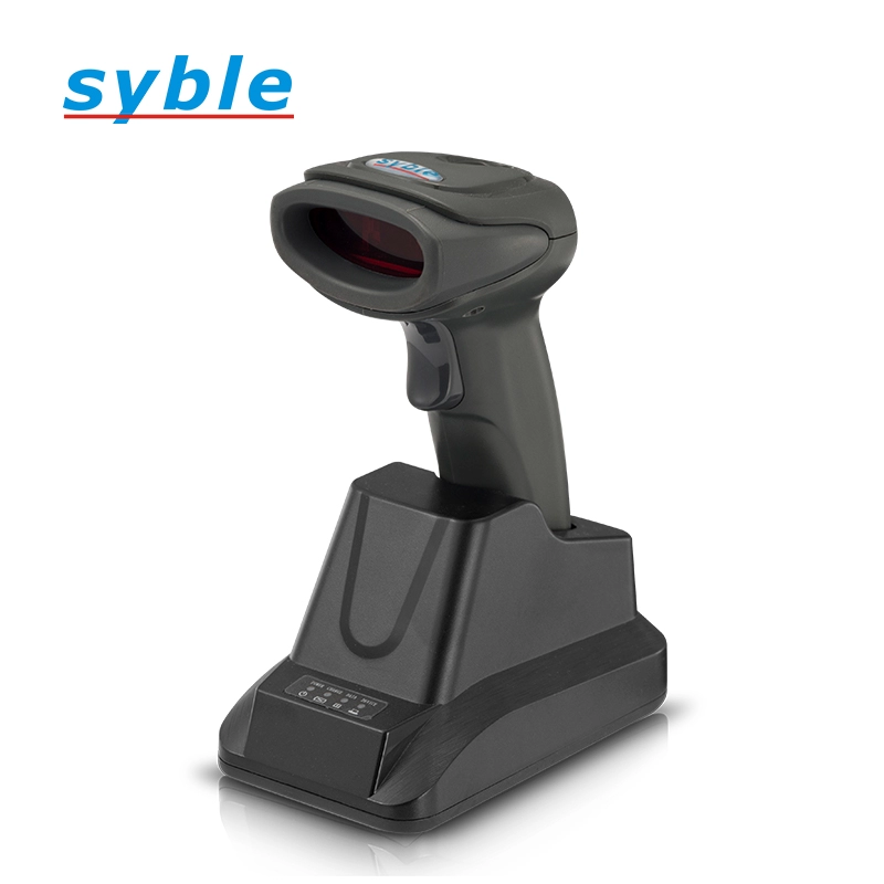 Yüksek duyarlılığa sahip Syble 2.4G 1D kablosuz lazer barkod tarayıcı