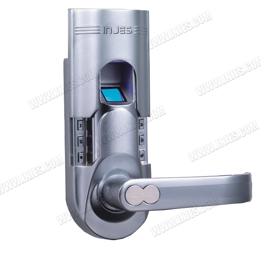 Gümüş Sağ Kol Anahtarsız Biyometrik Parmak İzi Kapı Kilidi
