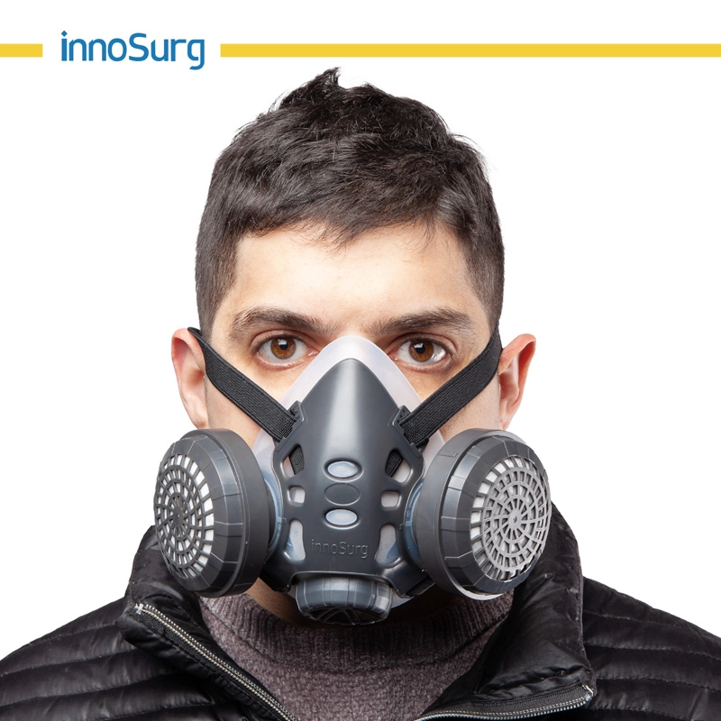 Kimyasal ve Gaz için Solunum Maskesi Yarım Maskesi