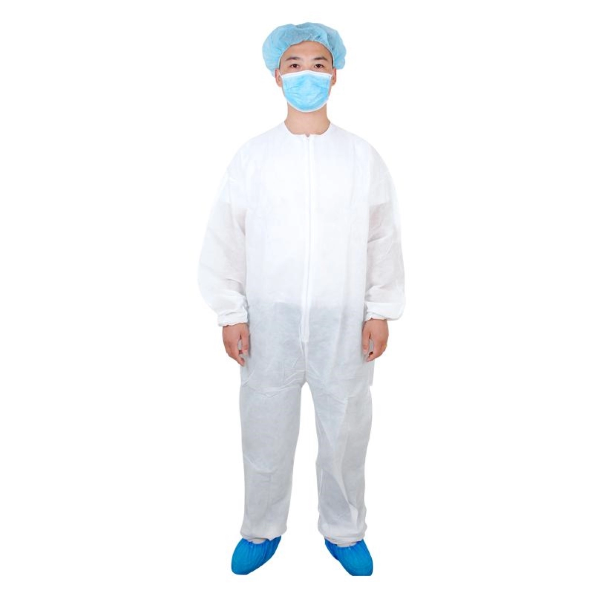 Toptan cerrahi tek kullanımlık tehlikeli madde takımları pp dokuma olmayan tek kullanımlık tıbbi elbise İzolasyon Elbisesi tulumları ppe önlükleri