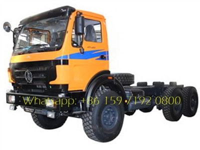 Çin Beiben kafa kamyonu 6x4 10 tekerlekli 2628 çekici kamyonlar