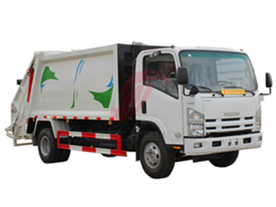 ISUZU 8 cbm çöp kompaktörlü kamyon