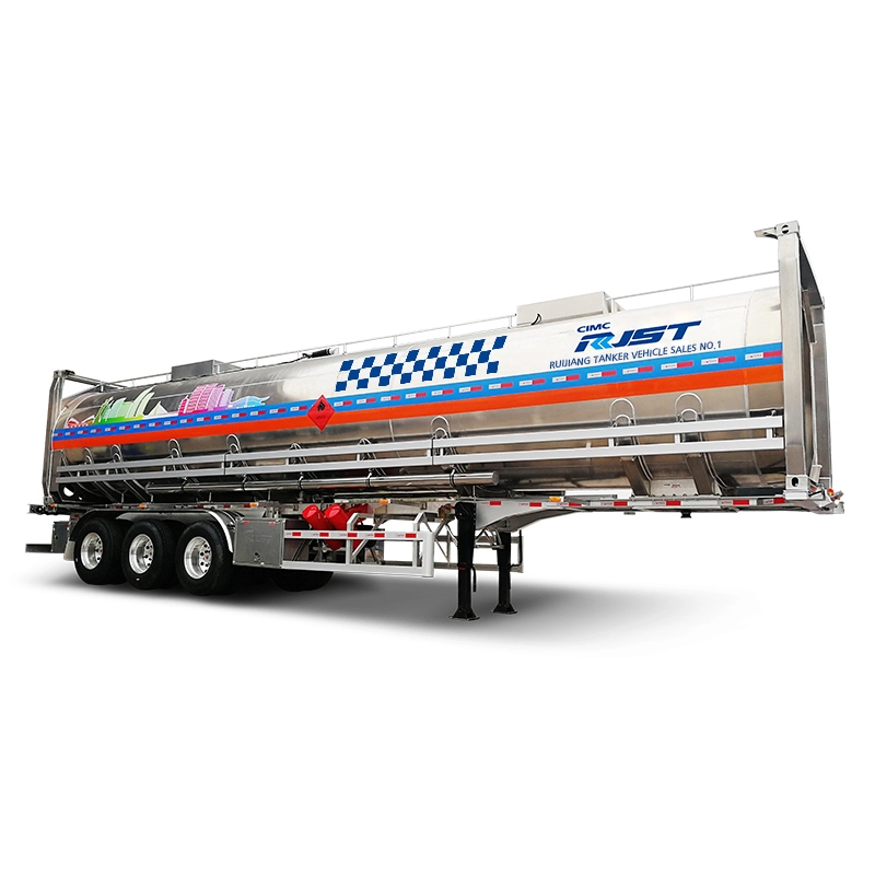 Alüminyum alaşımlı sıvı konteyner tankı - CIMC RJST Liquid truck