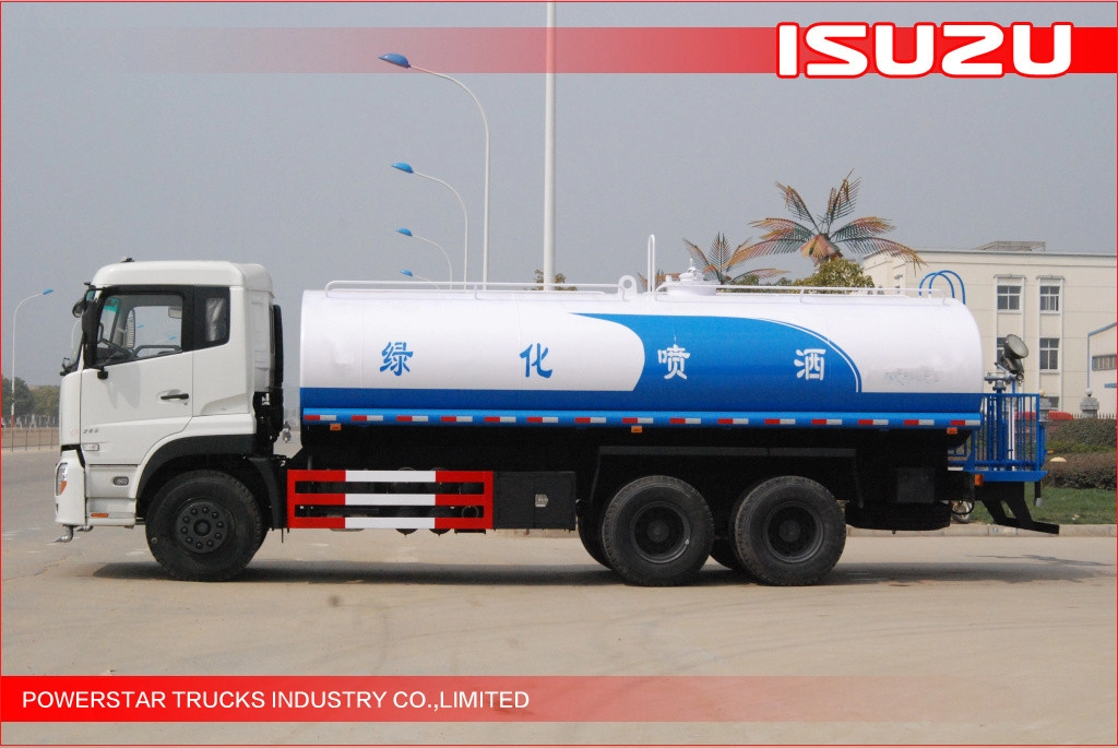 20000L Angola 6x4 10 tekerlekli su dağıtım kamyonu Isuzu su tankeri kamyonu su kamyonu 20cbm