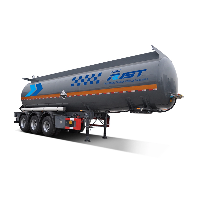 Paslanmaz çelik tanker yarı römork - CIMC RJST Liquid truck