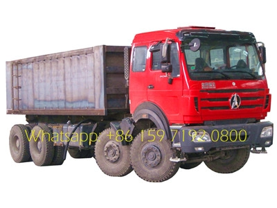 Satılık Beiben 420HP damperli kamyonlar 3142 NG80 damperli