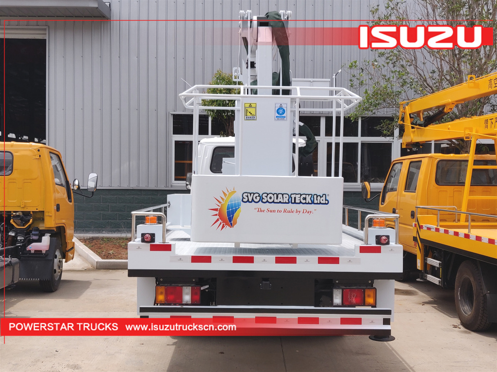 Brand new 12m 14m Telescopic Bucket Truck Isuzu Lifting Equipment for sale