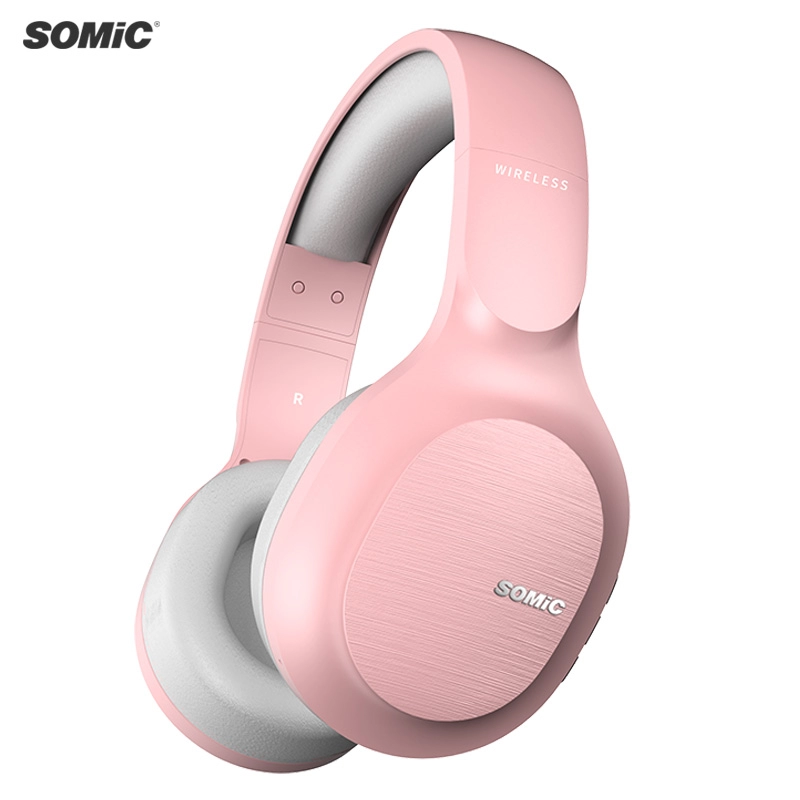 Somic MS300 bluetooth 5.0 CVC mikrofonlu kablosuz kulaklık kulaklık