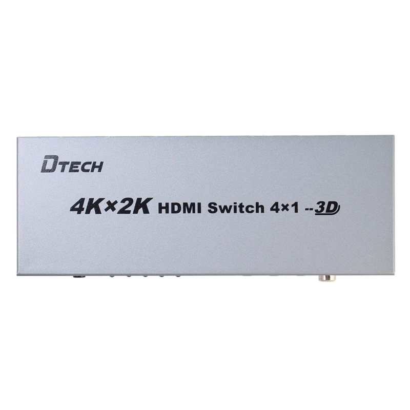 DTECH DT-7041 4K 4 yollu HDMI ANAHTARI, sesli
