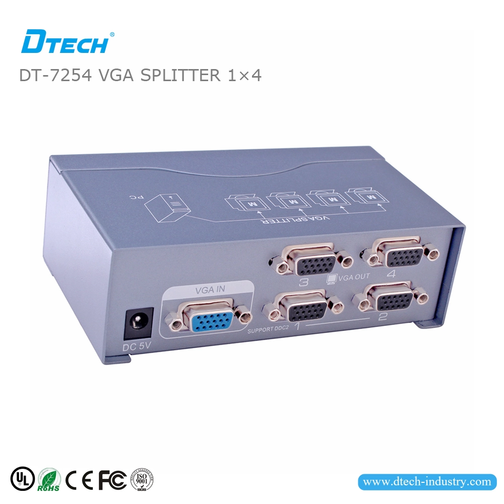 DT-7254 1 - 4 250 MHZ VGA AYIRICI