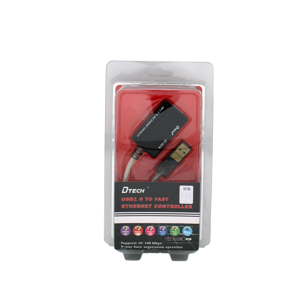 DTECH DT-5016 USB 2.0 - Hızlı Ethernet Denetleyicisi