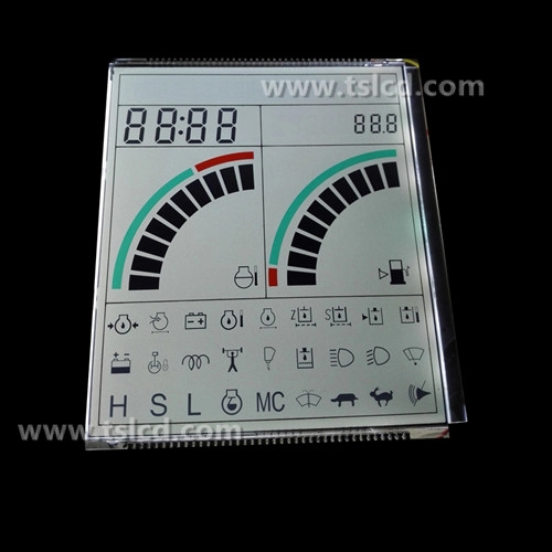 Üç renkli baskılı kazı makineleri HTN pozitif tip LCD