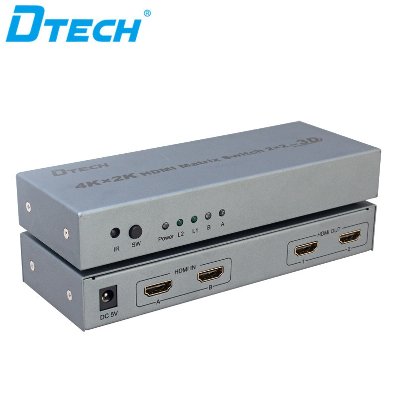 DTECH DT-7422 4K HDMI MATRIX 2 - 2