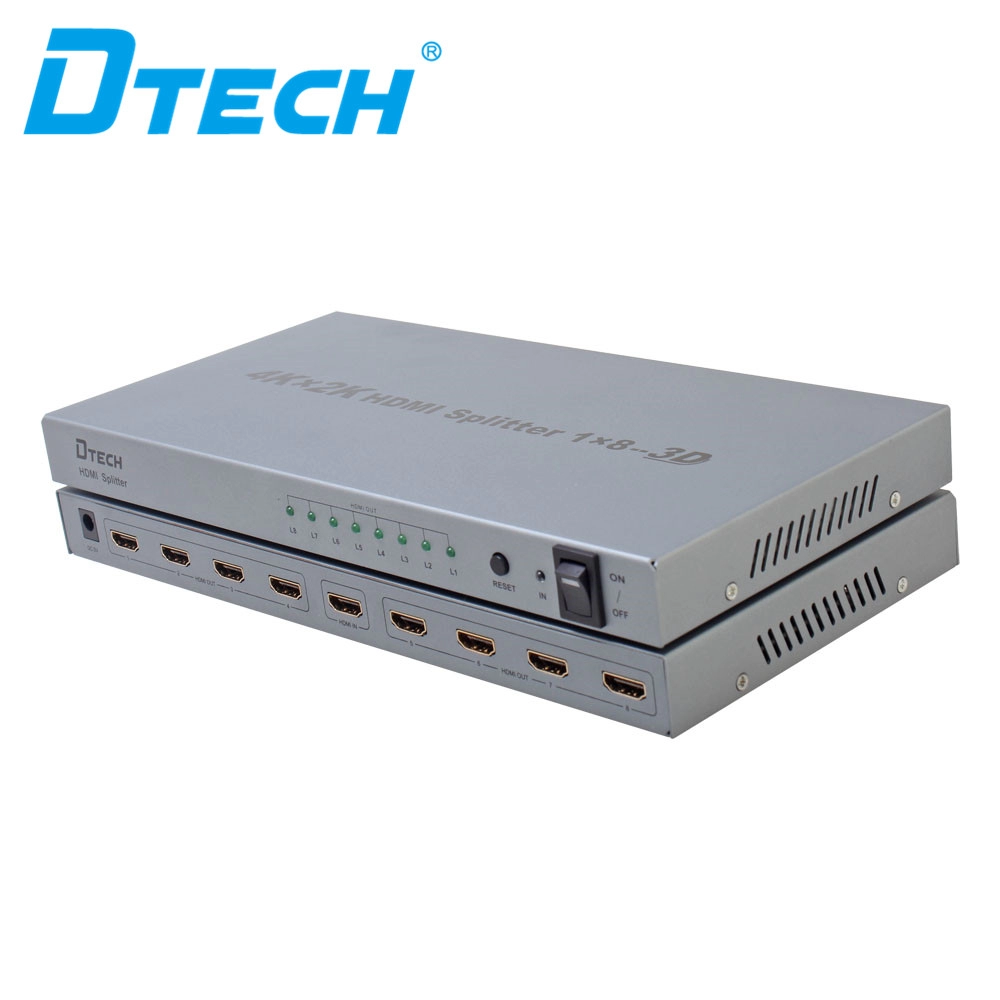 DTECH DT-7148 4K 1 - 8 HDMI AYIRICI