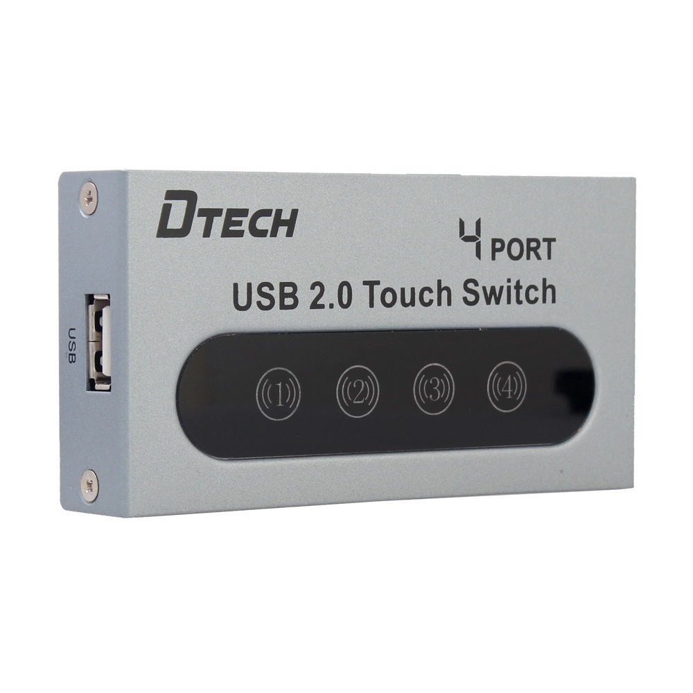 DTECH DT-8341 USB manuel paylaşımlı baskı değiştirici 4 bağlantı noktası