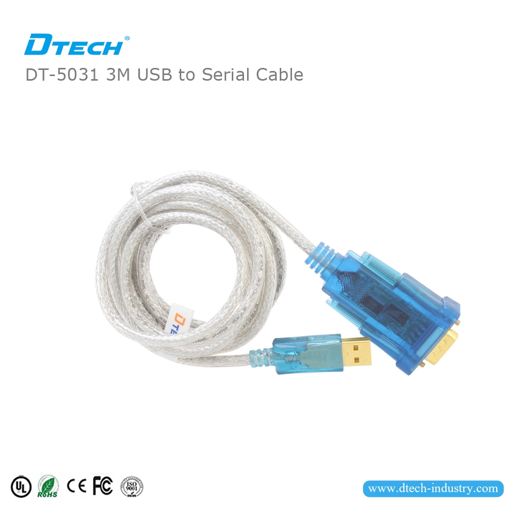 DTECH DT-5031 USB 2.0 - RS232 kablosu FTDI çipi