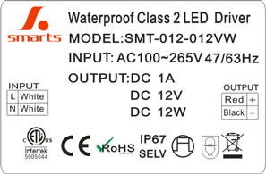 10 watt 12w led driver IP67 mini led electronic driver 