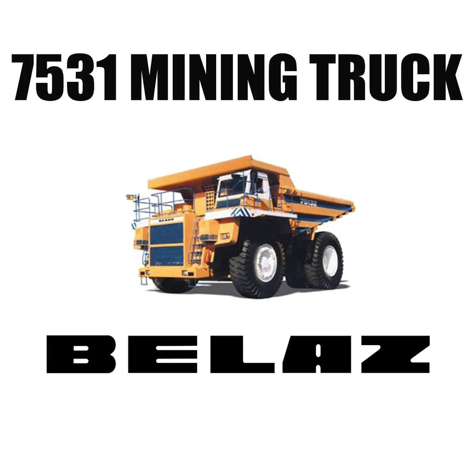 BELAZ 7531 Madenler için LUAN 50/80R57 Madencilik Hafriyat Lastikleri ile donatın