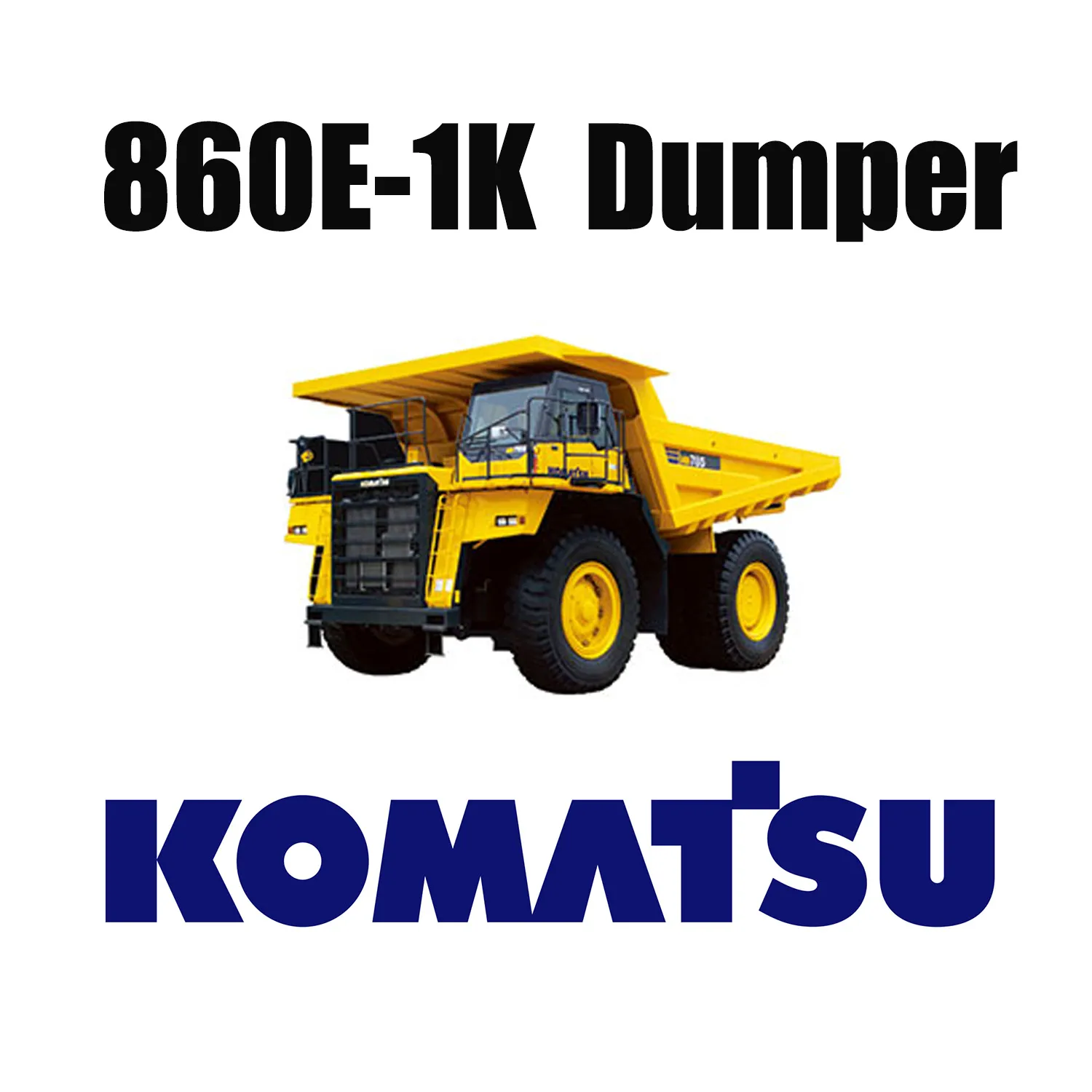 KOMATSU 860E-1K için Kömür madeninde kullanılan Dev 50/80R57 Off the Road Lastikleri