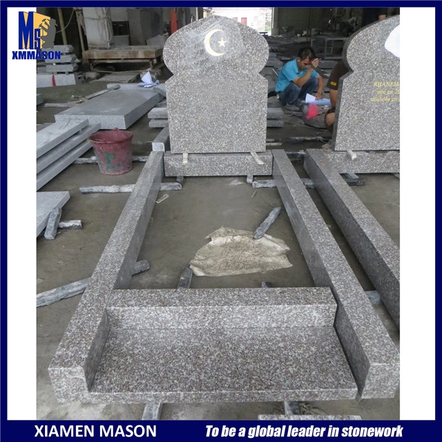 Altın Zımparalı İslami Mezar Taşı Granit G664