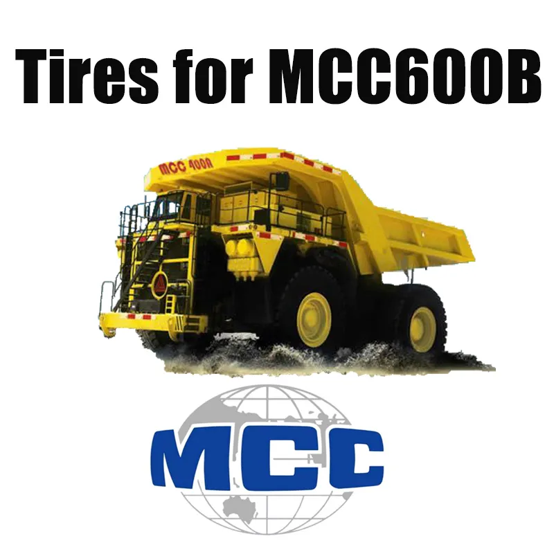 59/80R63 Sert Damperli Kamyonlar için Dünyanın En Büyük Madencilik OTR Lastikleri MCC600B