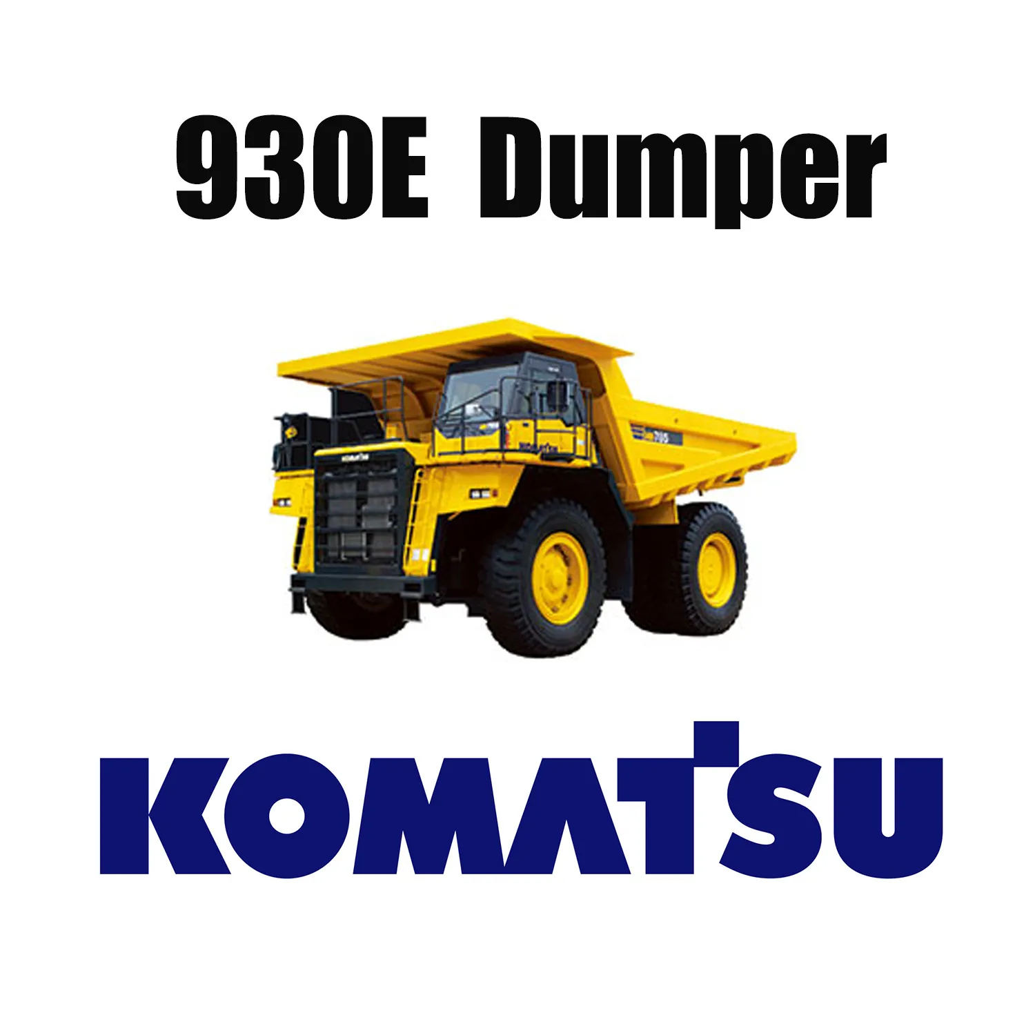 53/80R63 KOMATSU 930E için Uygulanan Yol Yüzey Madenciliği Lastikleri