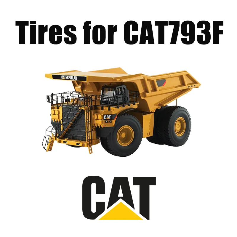 CAT 793F için Büyük 46/90R57 Madencilik Lastikleri ve Hafriyat Lastikleri