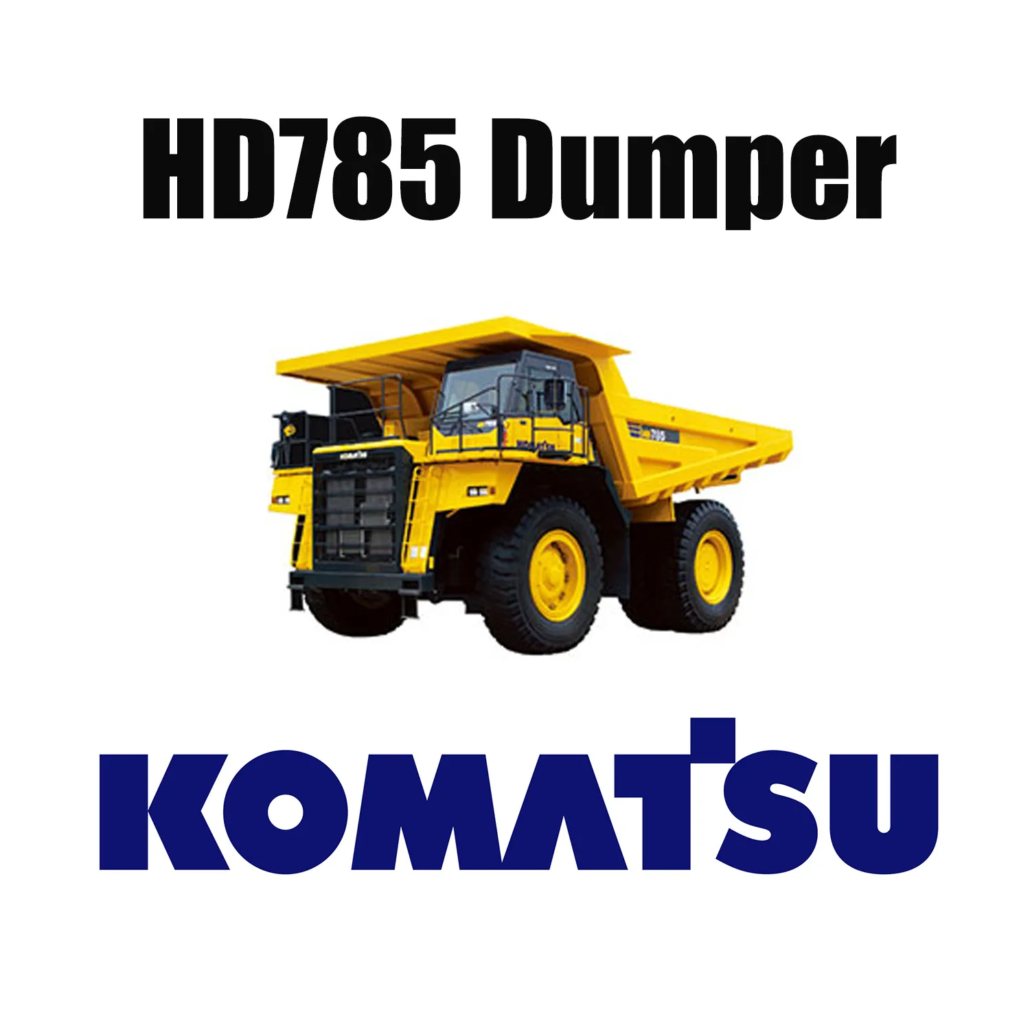 Damperli Kamyon KOMATSU HD785 için Zor Madencilik Özel OTR Lastikleri 27.00R49