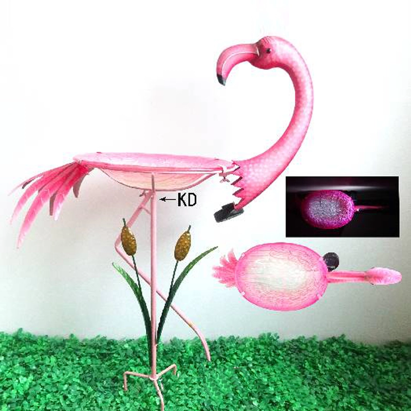Flamingo Solar Led Kuş Besleyici Bubblers Stake