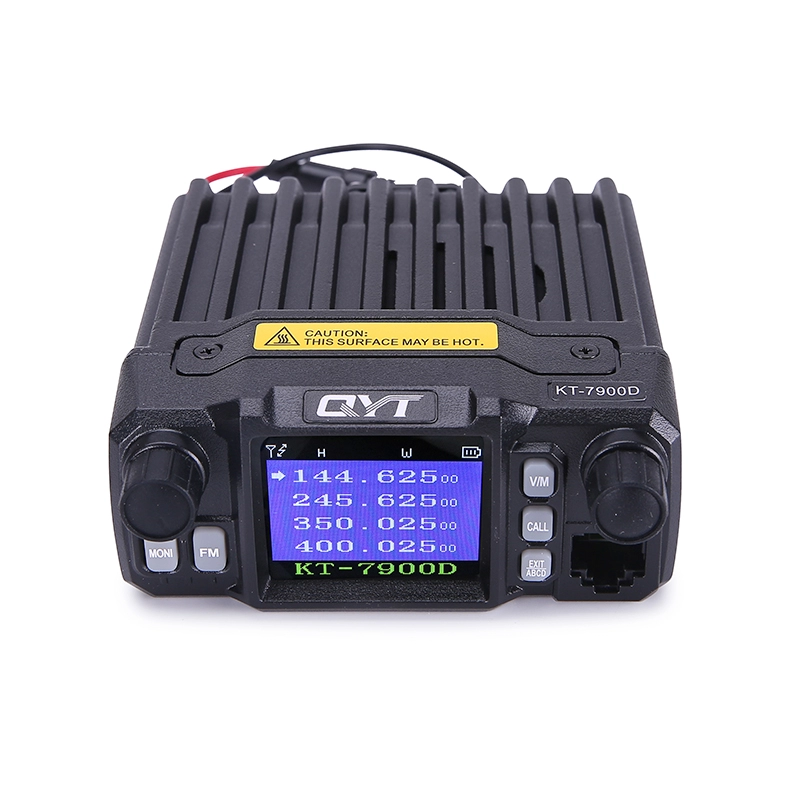 VHF UHF dört bantlı renkli ekran mobil amatör radyo