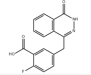 2-floro-5-((4-okso-3,4-dihidroftalazin-1-il)Metil)benzoik asit