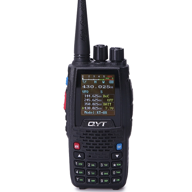 VHF UHF dört bantlı telsiz amatör radyo