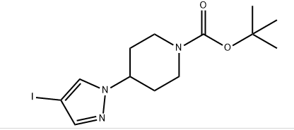 1-Piperidinkarboksilik asit, 4-(4-iyodo-1H-pirazol-1-il)-, 1,1-dimetiletil ester