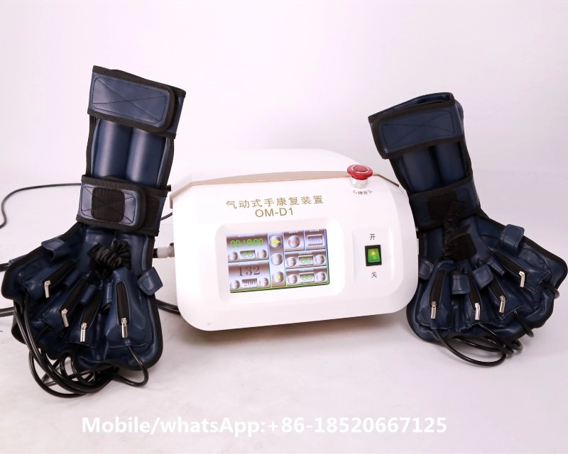 İnme sonrası parmak eklem kontraktürünü önlemek için pnömatik el rehabilitasyon cihazı