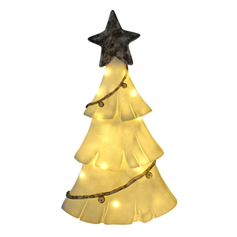 Kumtaşı lambaları Noel için Top Star ile Işık Ağacı