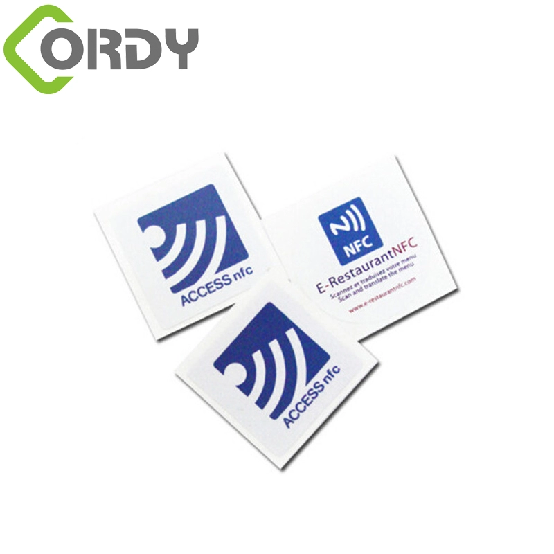 13.56MHz ISO14443A Kağıt NFC Etiketi NTAG215 /NTAG216/NTAG213 RFID Etiket Etiketi