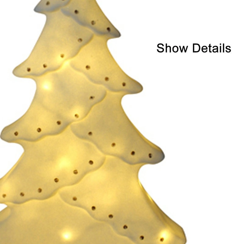 Dış Mekan Kullanımı Beyaz Noel LED Işık Noktalı Ağaç