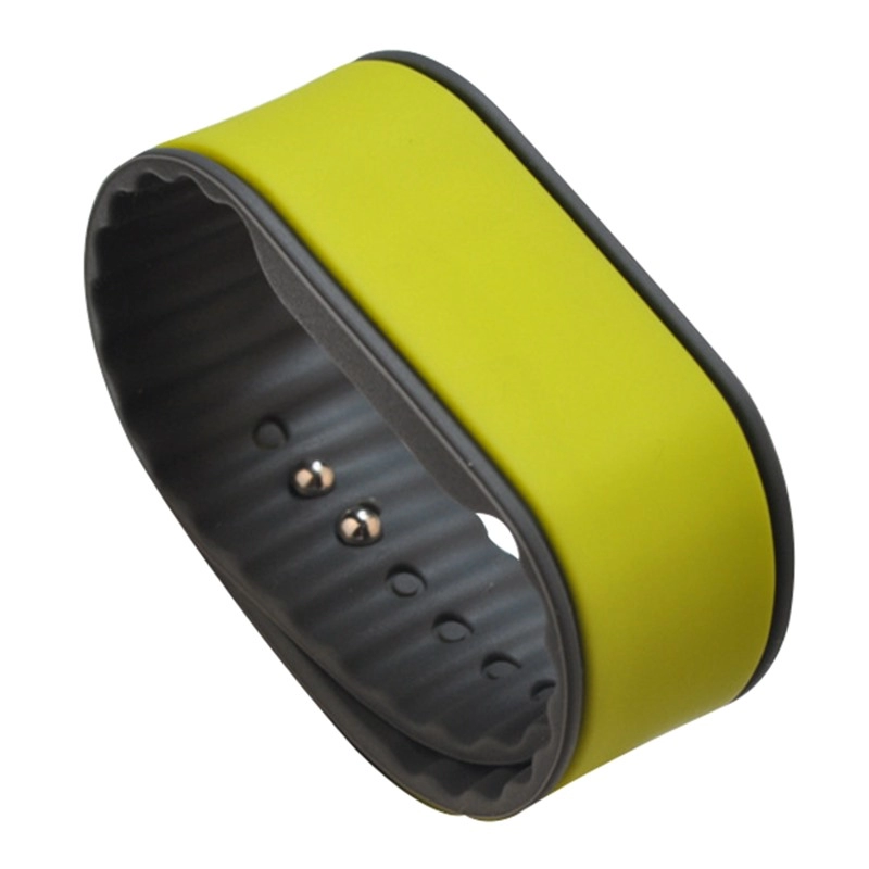 Fitness Kulübü için Çift Renkli RFID Silikon Bileklik