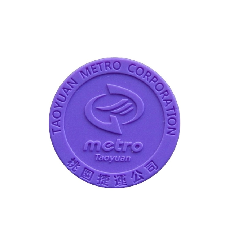 Metro Metro veya kumarhane için ABS RFID Dayanıklı 13.56MHz 125KHz jetonu