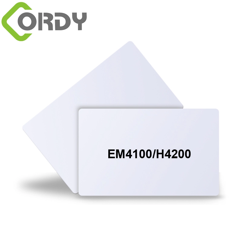 EM4200 akıllı kart Orijinal EM Format Kartı Erişim Kontrolü Anahtar Kartı