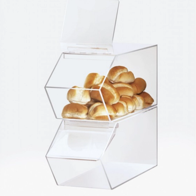 Gıda Sınıfı Çikolata Teneke Kutu Akrilik Ekmek Şeker Kutusu