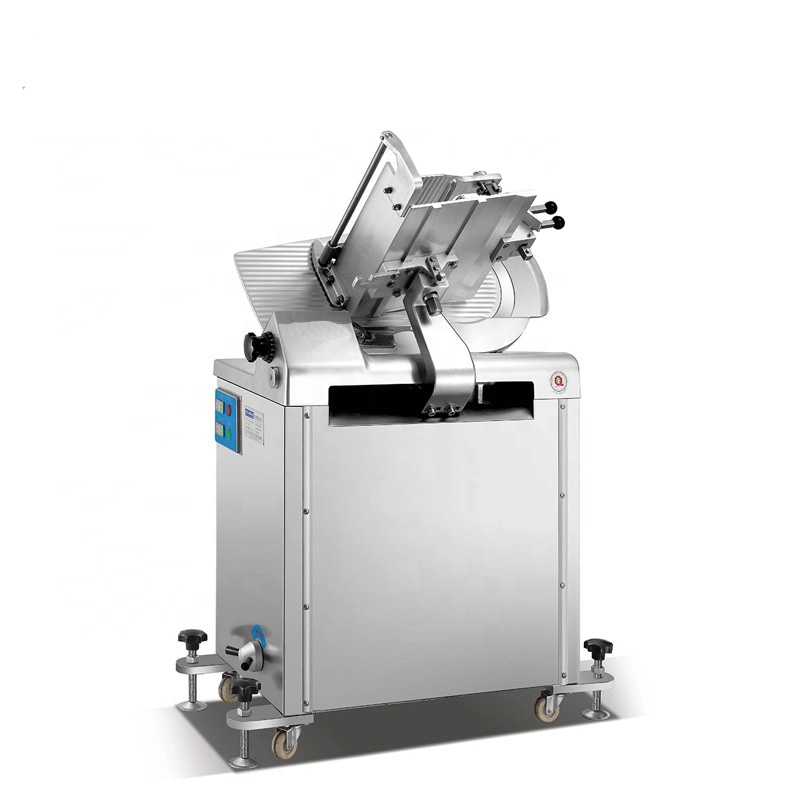 Gıda Hazırlama Ticari Tam Otomatik 14 inç Et Dilimleme Makinesi