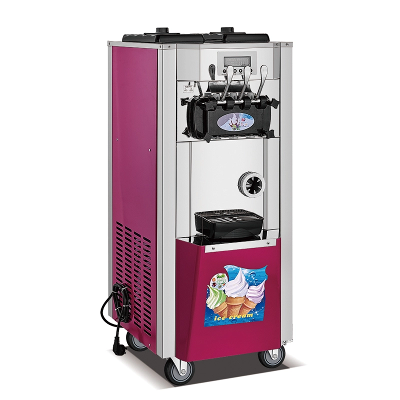 3 tatlar ticari yumuşak dondurma makinesi