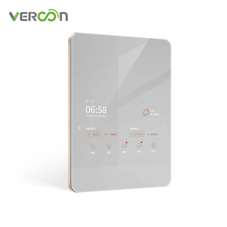 Vercon 10.1 inç Akıllı Ev Güvenlik Aynası, Monitörlü
