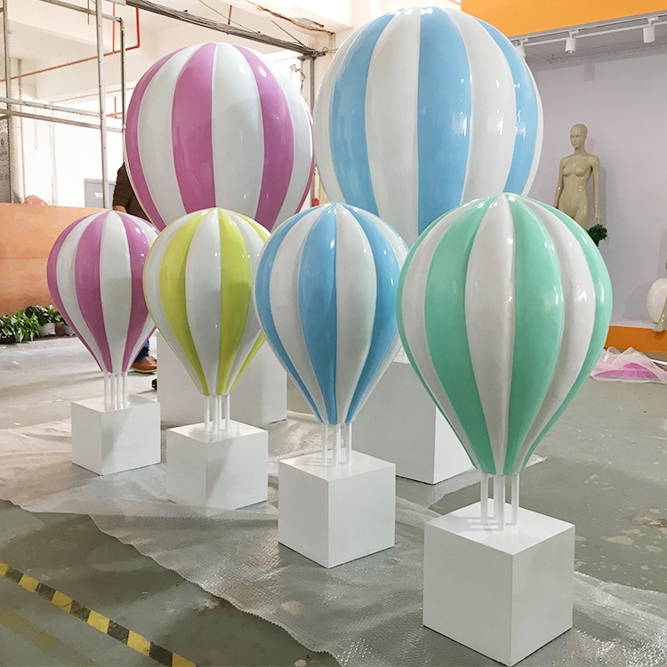 Sıcak hava balonu vitrin teşhir malzemeleri