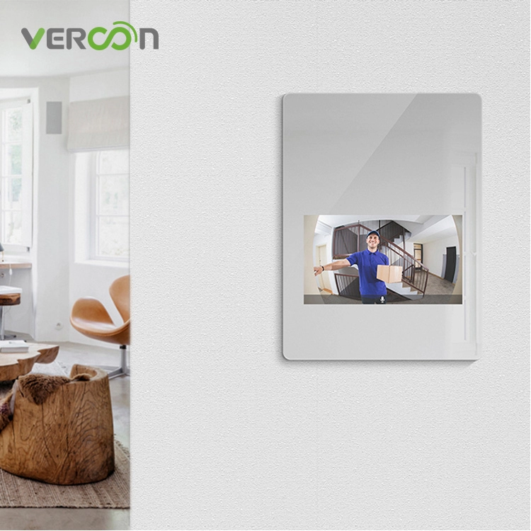 Vercon 10.1 inç Akıllı Ev Güvenlik Aynası, Monitörlü