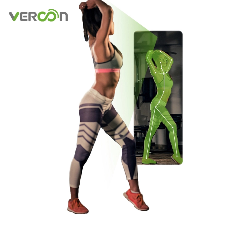 Vercon 32 inç Ev Spor Salonu Egzersiz Akıllı Fitness Aynası