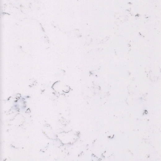 OP6304 Tiny Grain Carrara beyaz kuvars kompozit taş tezgah üstü
