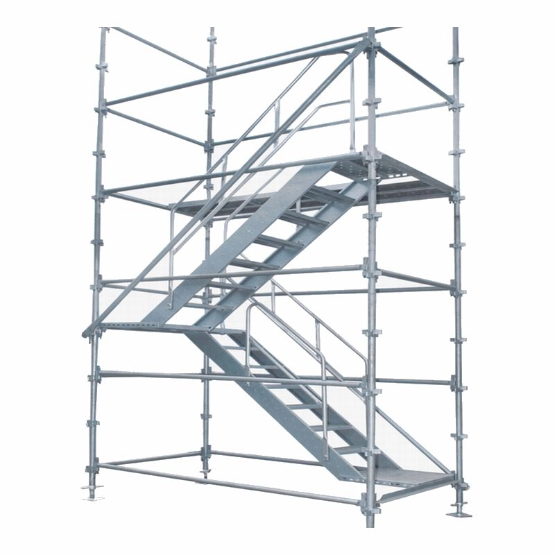 Kwistage Sistem İskelesi için 1.5m Sıcak Daldırma Galvanizli Çelik Merdiven